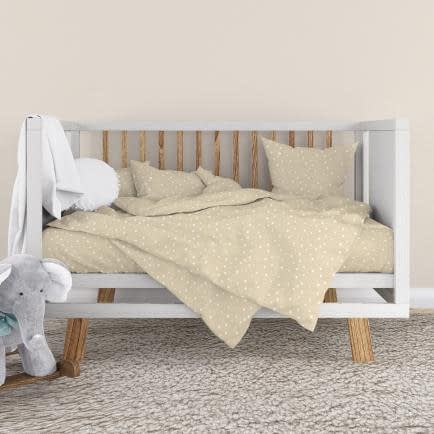 Фото -Дитячий комплект постільної білизни Home Line Зорі бежевий  193597