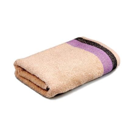 Фото -Рушник махровий Home Line "Лотус" (бежевий), 45х85см 123570