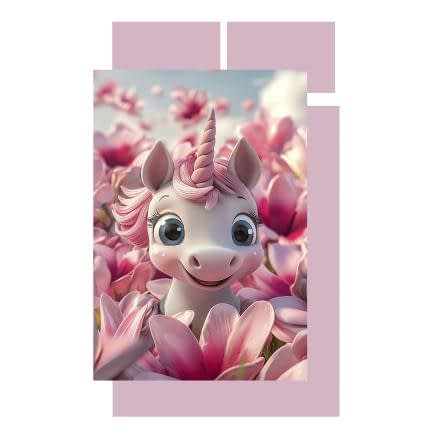 Фото -Дитячий комплект постільної білизни Home Line Одноріг у квітах  193166