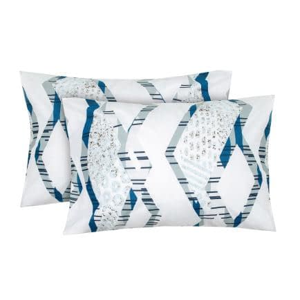 Фото -Наволочки ранфорс HomeLine (2шт.) Геометрія 50х70 188311
