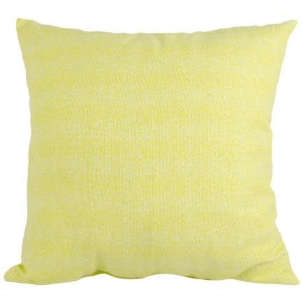 Фото -Подушка декоративна Home Line (жовто-біла) 45х45см 158747