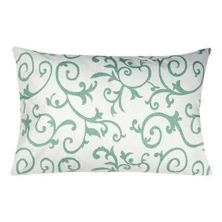 Фото -Наволочка бязева Home Line "Вензель" (зелений) 50х70см 165084