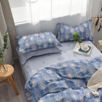Фото -Семейный комплект постельного белья Home Line "Перо павлина" 154621