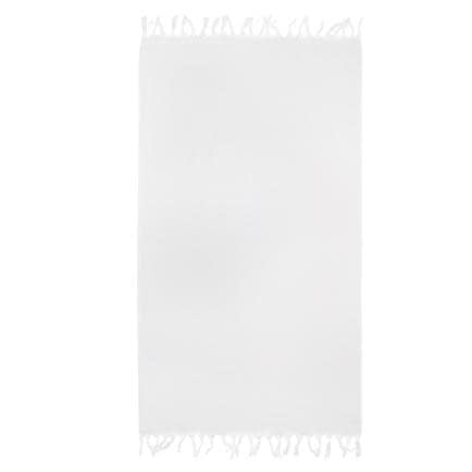 Фото -Рушник махрово-тканий "Plain" (білий) 90х160см 163237