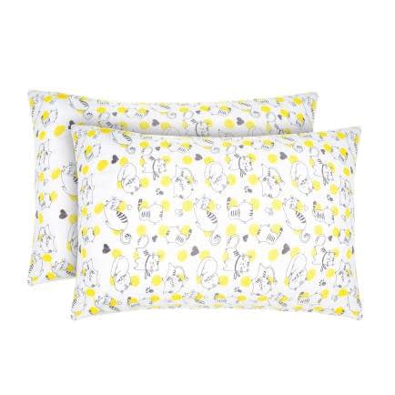 Фото -Наволочки дитячі фланелеві (2шт.) Коти сіро-жовті 40х60 165799