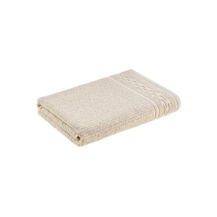 Фото -Махровий рушник LINEN натуральний бежевий 50х90см 189568