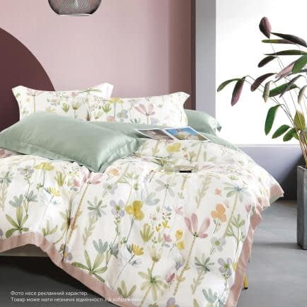 Фото -Євро комплект постільної білизни Home Line "ЛІТНІЙ ВЕЧІР" 178043