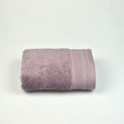 Фото -Рушник махровий Home Line "Microcotton" (фіолетовий), 50х85см 126262