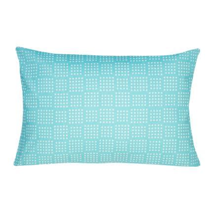 Фото -Наволочка бязева Home Line "Клітинка" (бірюзовий) 50х70см 163836