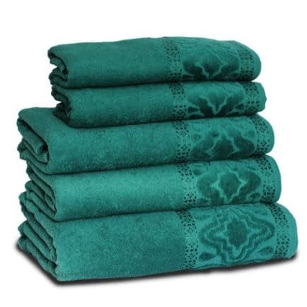 Фото -Рушник махровий Home Line "Мел Тем" (зелений), 70х140см 55909