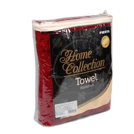 Фото -Рушник махровий Home Line (бордовий), 70х140см 112842