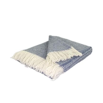 Фото -Плед "Осло Андерс" (біло-блакитний) 140x200см 151750