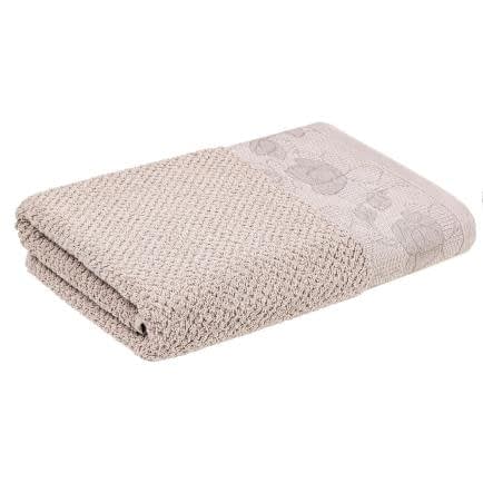 Фото -Рушник махровий "Адель" 70х130см (бежевий) 187626