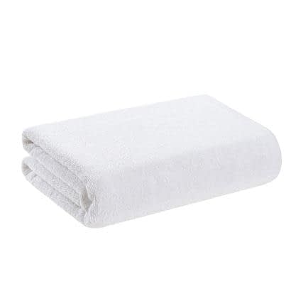 Фото -Рушник махровий 100х150см (білий) 177344
