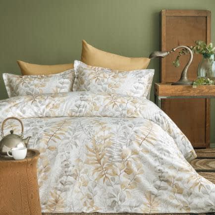 Фото -Євро комплект постільної білизни Issimo "Occale beige" (в коробці) 183643