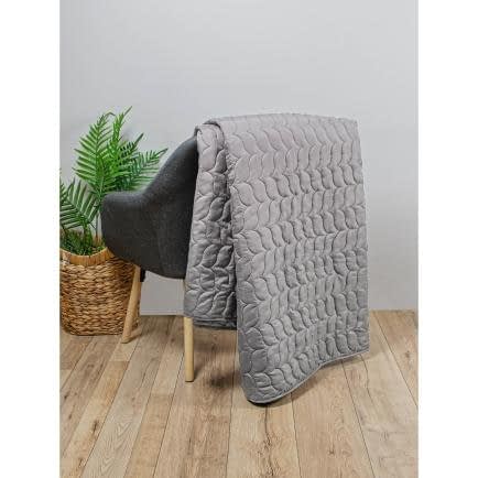 Фото -Покривало стьобане Home Line 160х210 (кавовий) 178203