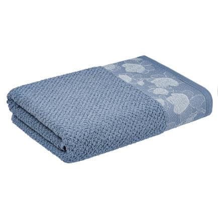 Фото -Рушник махровий "Адель" 70х130см (синій) 187629