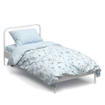 Фото -Дитячий комплект постільної білизни Home Line "Ягнятка блакитні, зорі в горох блакитні" 163225