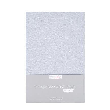 Фото -Простирадло махрове на резинці Home Line 200х200см (сірий) 174336