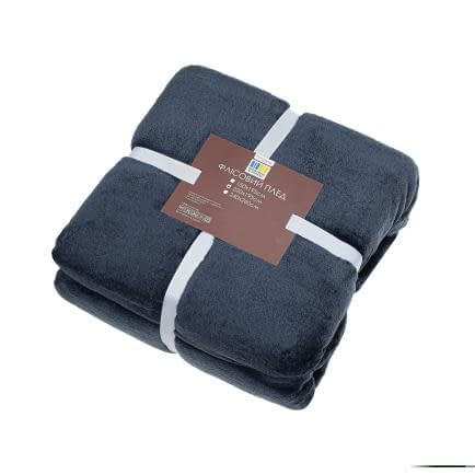 Фото -Плед фланель Home Line (графіт) 220х195см 170797