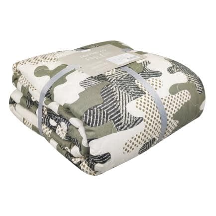 Фото -Покрывало стеганое двустороннее Home Line (рис shzy0116) 210х240см 162660