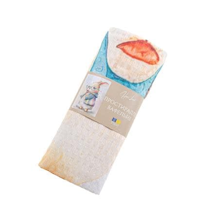 Фото -Простирадло вафельне Home Line Зайчиха 145х215 193292