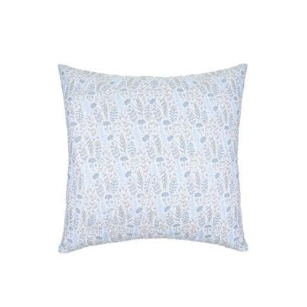 Фото -Наволочка бязева "Цвітіння трав" (блакитний) 70х70см 176879