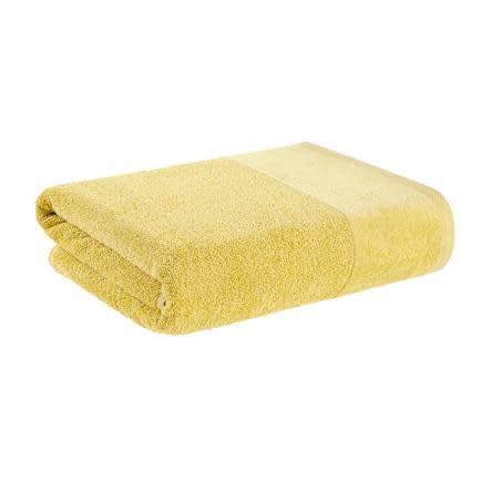 Фото -Махровое полотенце "Валенсия" (желтый) 70х130 см 176755
