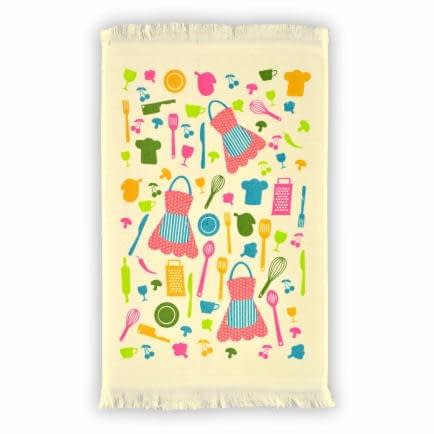 Фото -Рушник велюровий кухонний Akipek "Господиня" 40х60см 129333