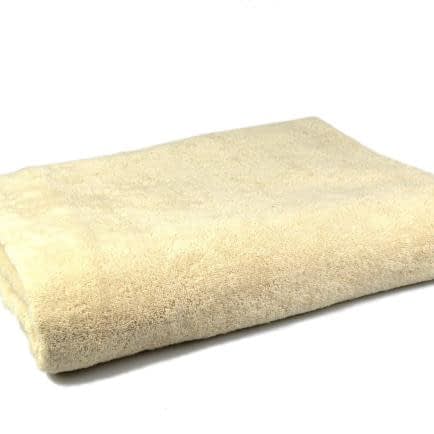 Фото -Простирадло махрове (кремове) 150х200см 124814