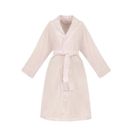 Фото -Халат махровий шалевий комір (світло-рожевий) XL 160389