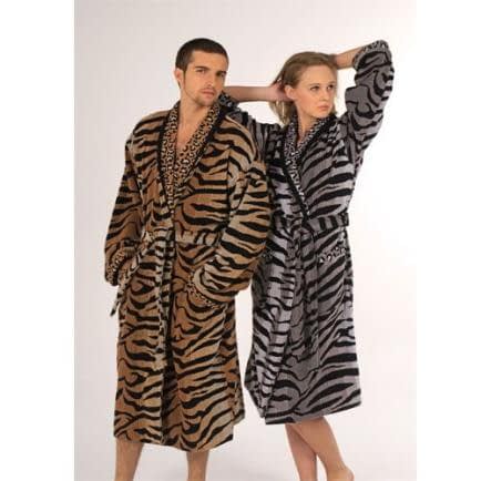 Фото -Халат махровий S/M "Каплан" (бежевий) 82749