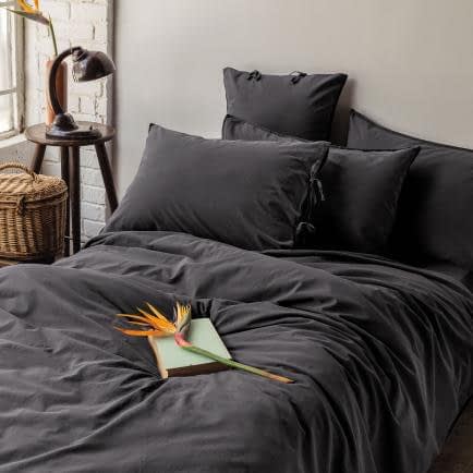 Фото -Євро комплект постільної білизни Issimo "SAVANNA BLACKY" 177186