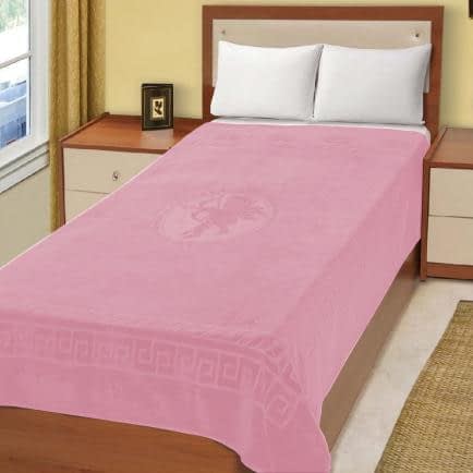 Фото -Простирадло махрове "Ерос" Home Line (рожеве) 150х200см 56814