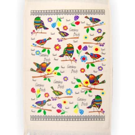 Фото -Рушник велюровий кухонний Home Line "Птахи" 40х60см 120438