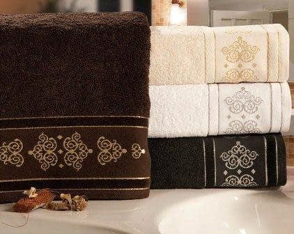 Фото -Рушник махровий Shamrock "Ottoman" (білий), 50х90см 94354