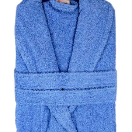 Фото -Халат махровий L (синій) 125448