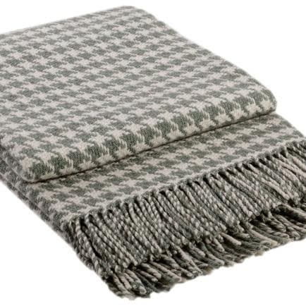 Фото -Плед Vladi "Тіффані" (біло-оливковий) 140х200см 104859