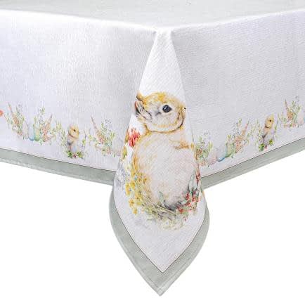 Фото -Скатертина HomeLine Великдень кролик 120х150 см 192528
