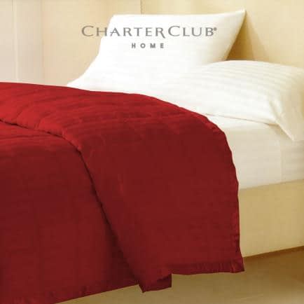 Фото -Ковдра-покривало стьобана Home Line (червона) 229х234см 120422