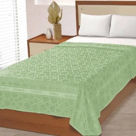 Фото -Простирадло махрове "Pandora" (салатове) 200х200см 109666