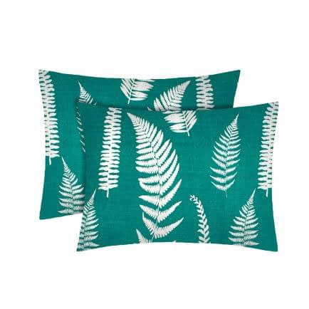 Фото -Наволочки бязеві (2шт.) "Папороть" (зелений) 50х70см 181416