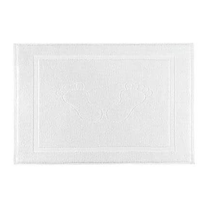 Фото -Килимок махровий 50х70см білий 195270