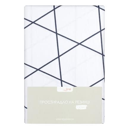 Фото -Простирадло сатин на резинці Home Line "Давид"160х200см 162474