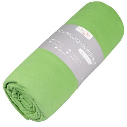 Фото -Простирадло трикотажне на резинці Home Line (салатовий) 90х200см 160217