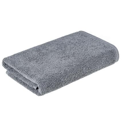 Фото -Рушник махровий 70х140см сірий 195161