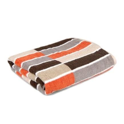 Фото -Рушник махровий Home Line "Madison" (помаранчевий), 68х120см 119330