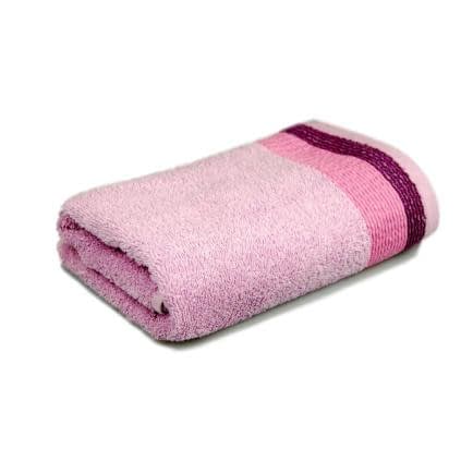 Фото -Рушник махровий Home Line "Лотус" (бузковий), 45х85см 123571