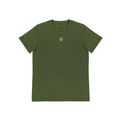 Фото -Футболка Тризуб хакі М 179843