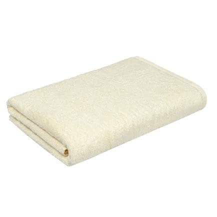 Фото -Рушник махровий 70х140см кремовий 196735